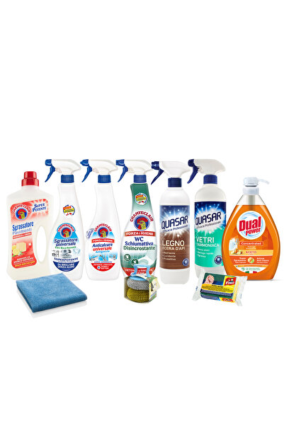 Chanteclair Complete Set of 10 HomeCare Cleaning Products