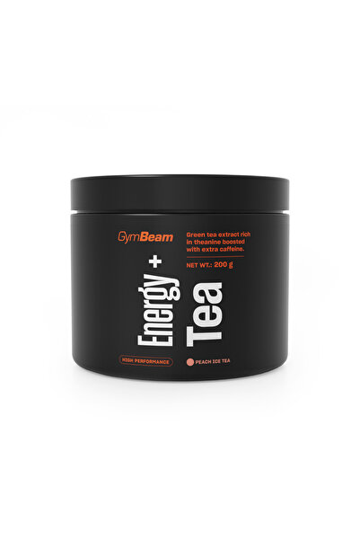 GymBeam Energy + Tea, 200 g, peach ice tea