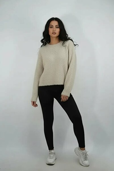 Hersley New Season Women's Plush Textured Knitwear