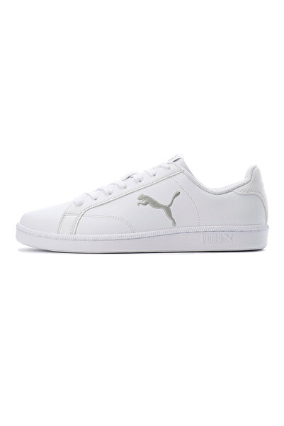 Puma Unisex Adults Smash Cat Leather Trainers - White