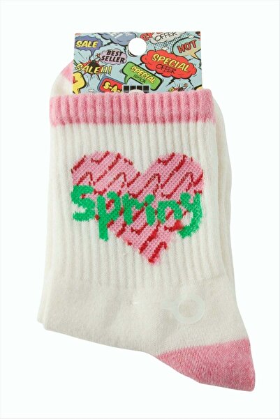 FREEDOM STOREE Heart College Socks 8*28