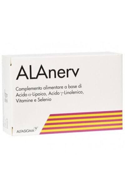 Romania Alanerv Dietary Supplement for Nervous System, 20 Soft Capsules
