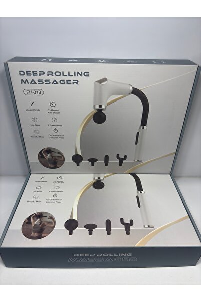 Everest Güçlü Şarjlı Masaj Tabancası | 6 Hızlı Derin Doku Masajı & 4 Başlık –...