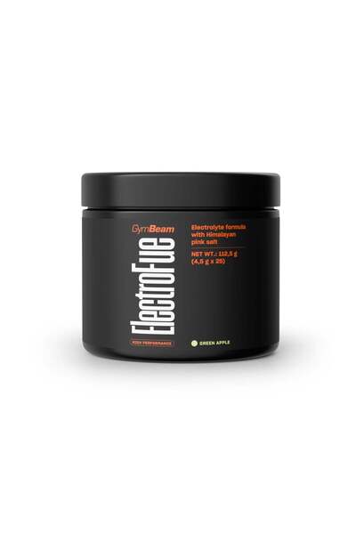 GymBeam ElectroFue Packs, 112,5 g, green apple