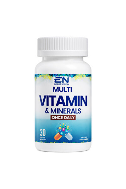 Empower Nutrition Multivitamin & Minerals, 30 Veggie Capsules, And Energy