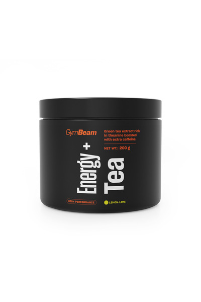 GymBeam Energie + Ceai, 200 g, lămâie verde