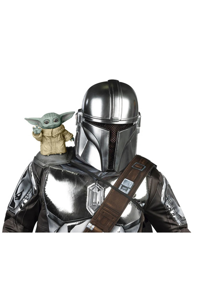 Disney Accesoriu de umăr Baby Yoda - Grogu, Star Wars The Mandalorian, 20 cm ...