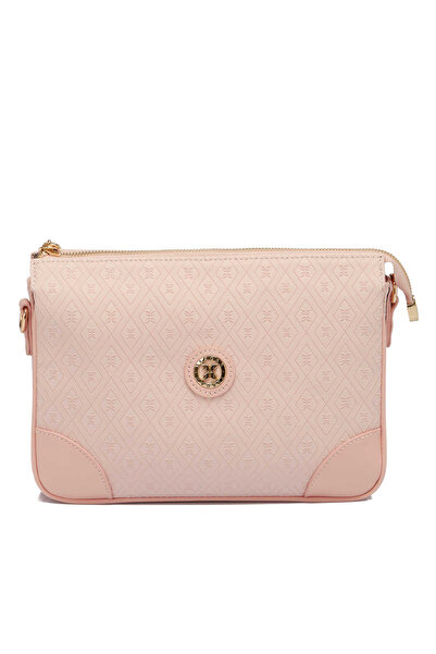 Tergan Powder Print Women's Crisscross Straps Bag - S26Y1Pr09090-S7R