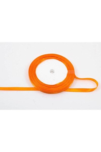 OEM Set of 3 rolls Satin Ribbon 0.6cm/22m Orange