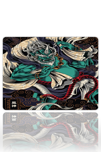urzuva Fujin Spirit Gaming Oyuncu XXL Mouse Pad Kaydırmaz Dikişli Mousepad 40...