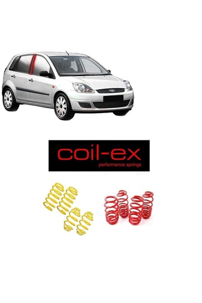 X POWER TUNİNG ford fiesta 2003.2009 coil-ex 4.cm spor helezon yay