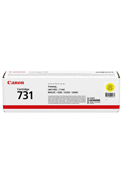 CRG-731Y YELLOW (SARI)ORJİNAL TONER LBP-7100/7110/623C/628/8230
