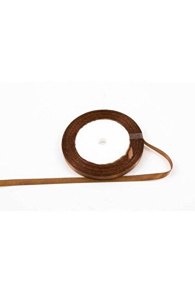 OEM Satin Ribbon 0.6cm/22m Light Brown (Top Bottom Set of 3 pcs)