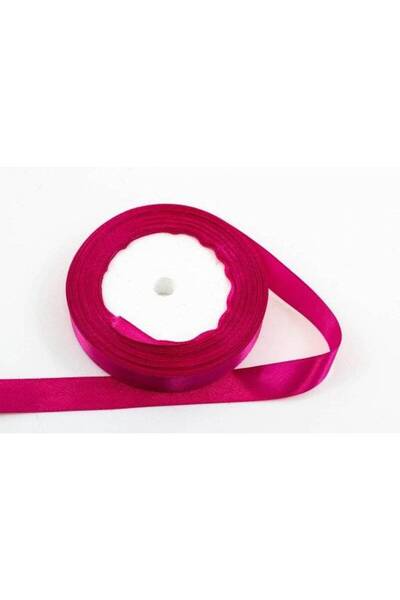 OEM Set of 3 rolls Satin Ribbon 1.5cm/22m Dark Cyclamen