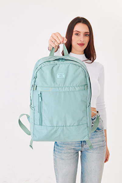 Superbag Su Geçirmez 3 Bölmeli Laptop Sırt Çantası 15.6 İnç Uyumlu Korumalı N...