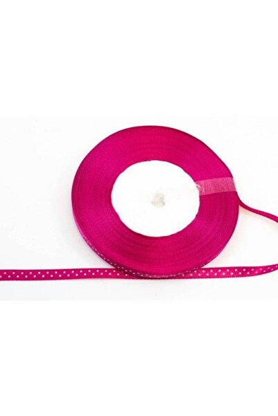 OEM Set of 3 rolls of Satin Ribbon with Polka Polka Dot 0.6cm/45m Fuchsia