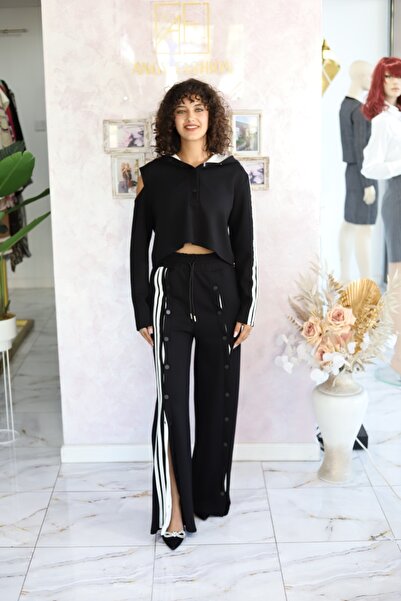 Angy Fashion Set „Urban Edge” cu detalii sportive și o croială modernă. Mărim...