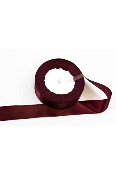 OEM Set of 3 rolls of Satin Ribbon 2.5cm/22m Marsala