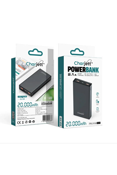 CHARJETT 20.000 mAH POWER BANK