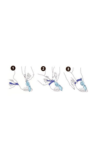 Kifidis KF-808 Standart Boy Halluks Valgus Gece Ateli (Çift)