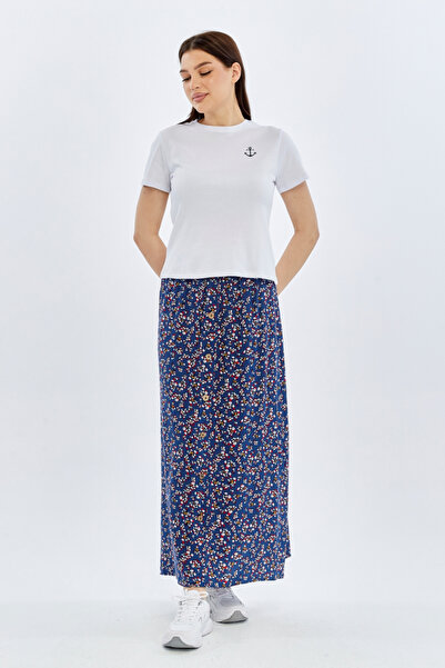 trender Hat Print White Women's T-Shirt 6720