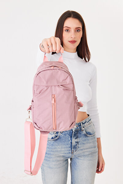 Su İtici Kumaş Çapraz Askılı Omuz ve Bel Çantası Unisex Günlük Kullanım Çanta