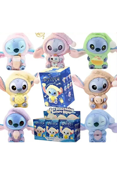 Miniso Labubu STitch figurine surprise model 18 cm