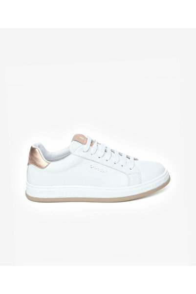 Greyder Kadın Beyaz Hakiki Deri Sneaker Ayakkabı 6Y2SA33292