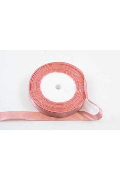 OEM Set of 3 rolls Satin Ribbon 1.5cm/22m Light Dusty Pink