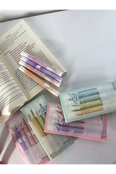 Doca Box Fosforlu Kalem Seti(4’lü 1 paket fiyatıdır)