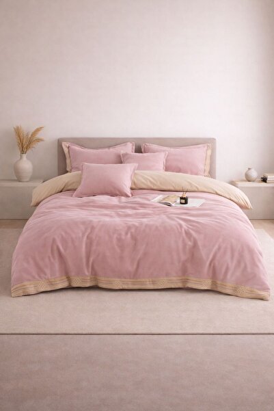 Velmora Home VELMORA DUAL - Premium Cotton Duvet Cover Set , Reversible, 6 Pi...