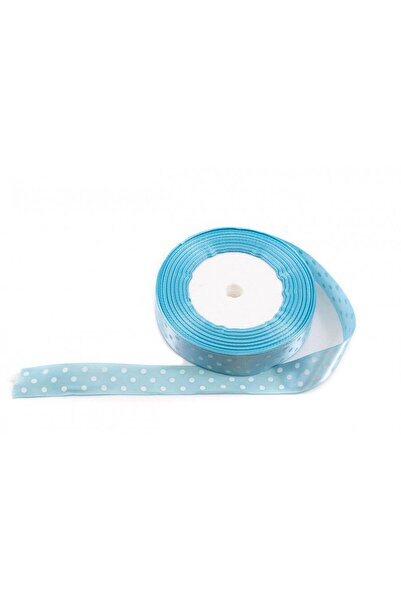 OEM Set of 3 rolls of Satin Ribbon with 3 Polka Dots 2cm/22m Bleo