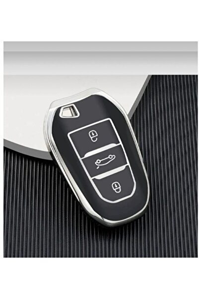 ÖZEN KEYS Peugeot 208 308 508 2008 3008 5008 Rifter Nano Key Case Cover Black...