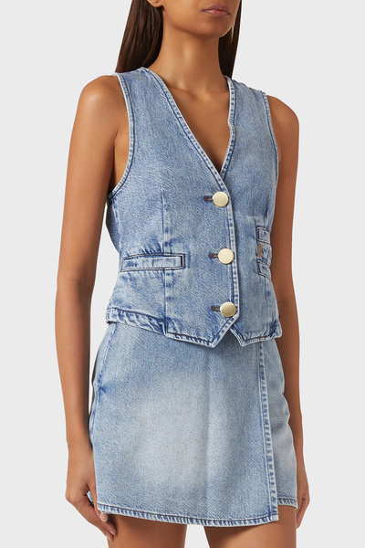 Armani Exchange Cotton Pack Regular Fit V-Neck Jeans Vest Vest Xw002263 Af213...