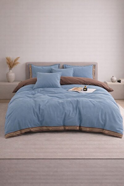 Velmora Home VELMORA DUAL - Premium Cotton Duvet Cover Set , Reversible, 6 Pi...