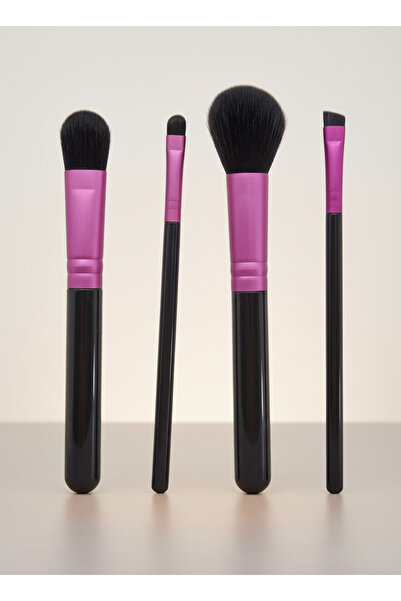 BBeauty مجموعة فرش مكياج مكونة من 4 قطع، فرشاة أحمر الخدود، بودرة ظلال العيون...