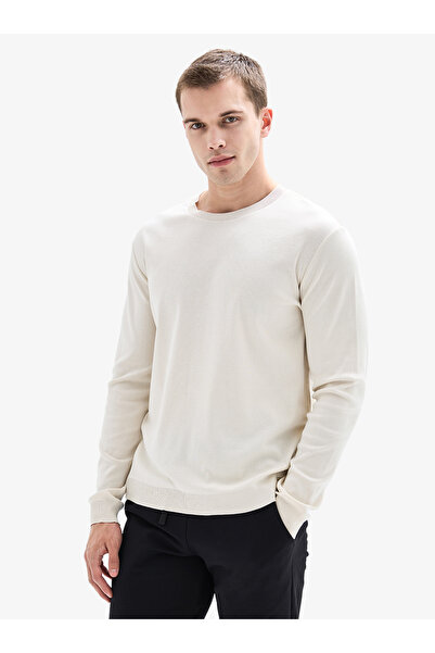 Blackspade Erkek Sweatshirt 40924 - Krem