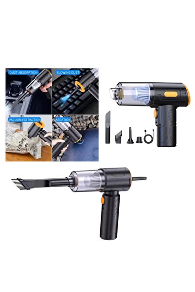 Flippy 3-in-1 cordless portable vacuum cleaner, pistol model, Compact 32x15 c...