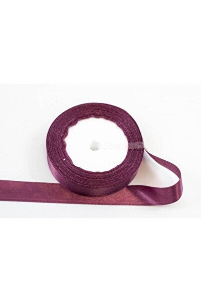 OEM Set of 3 rolls Satin Ribbon 2cm/22m Dark Dusty Purple