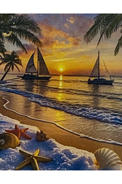 EleganTShoP 5D Yapışan Boncuk Mozaik Tablo 30*40 cm YZSX27