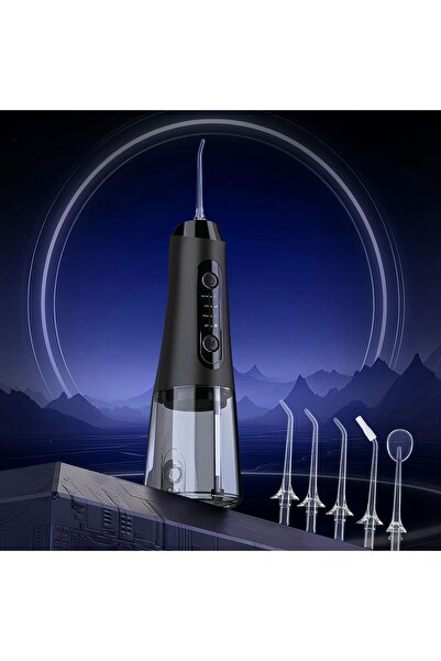 EN SİGA Kablosuz IPX7 Ağız Duşu Diş Temizleme Cihazı Şarjlı Su Püskürtmeli Di...