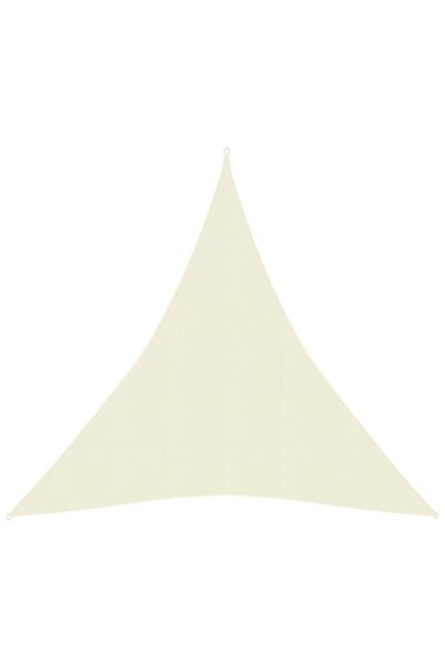 Concept Sunshade fabric, cream, 3x4x4 m, HDPE, 160 g/m²