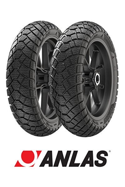 ANLAS Takım APEC APX5 130/70-13 ve 130/60-13 SC500 Winter -2 Ön Arka Set Lastik