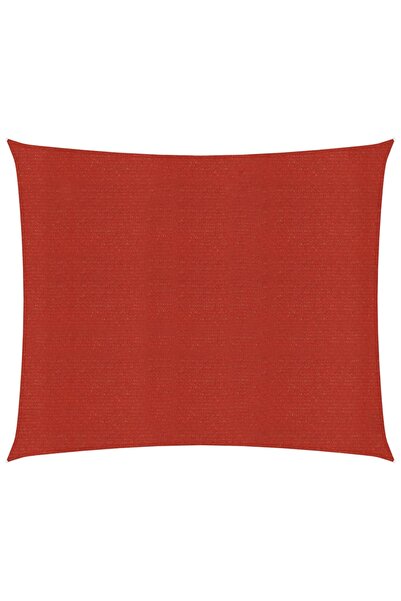 Concept Sunshade fabric, red, 4.5x4.5 m, HDPE, 160 g/m²