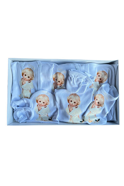 Your Baby Store Set bebelus de scos din spital 10 piese, bumbac , model inger...