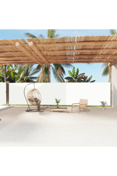 Concept Copertină laterală retractabilă, crem, 180x1200 cm