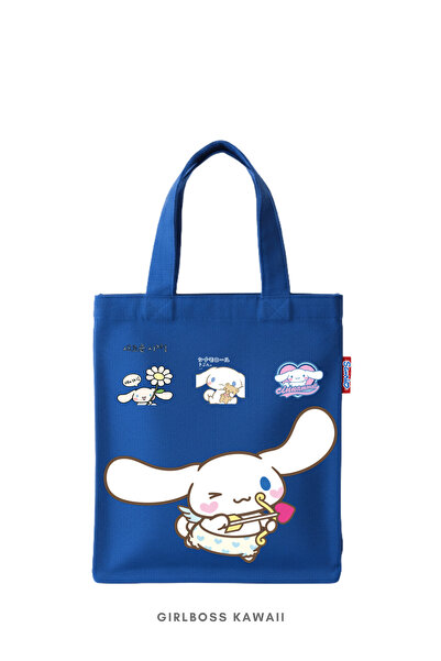 Girlboss Kawaii Cinnamoroll Mini Tote Bag/Tablet/Book/Mini Cloth Shopping Bag