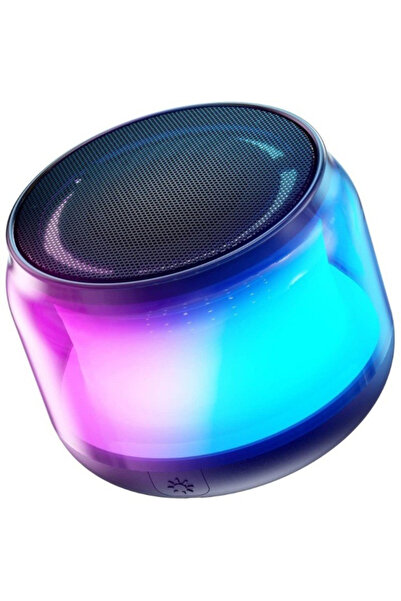 OEM Portable Bluetooth Speaker with Multicolor LED Lights, Powerful Bass & Co...