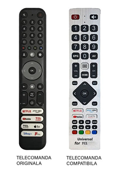 OEM Replacement remote control for TCL CRC833V TV (574-1)