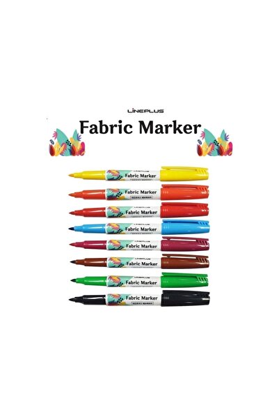 Empressco Renkli Kumaş Boyama Kalemi Seti, T-shirt, Ayakkabı, Pantolon, Ceket...